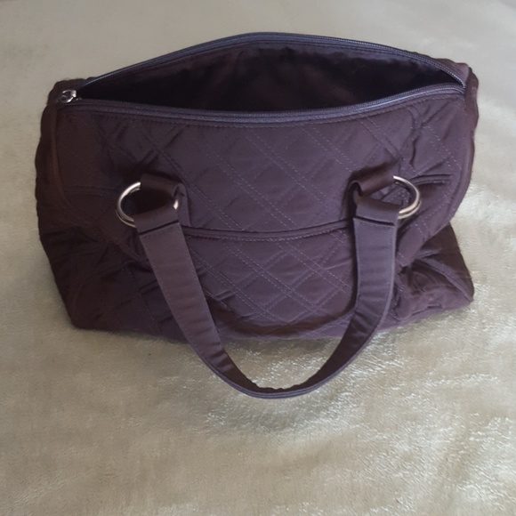 Vera Bradley Retired Classic Brown purse - Picture 5 of 8